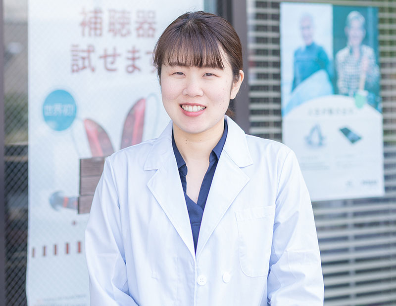 補聴器専門館　平戸木里奈
